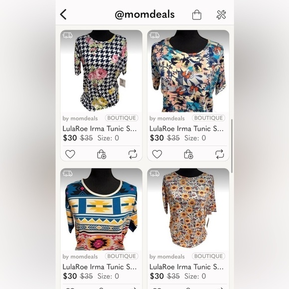 LulaRoe Irma Tunic Short Sleeve Sunflower Floral Yellow Red Blurred XXS-XS 00-0 - Picture 14 of 15